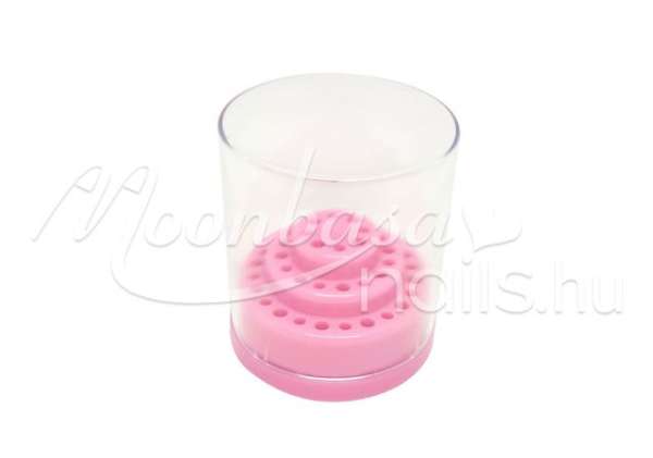 Karbid fej tároló Display box 48db-os Rózsaszín #016-R