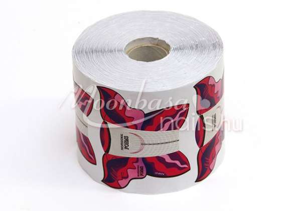 Műköröm sablon 500 db Pillangó #015