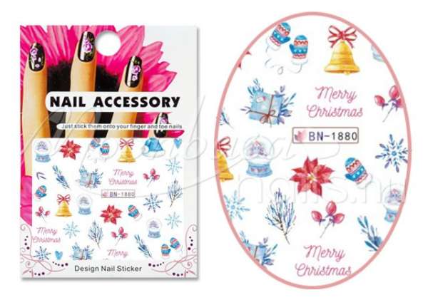 Akril hatású matrica  A tél varázsa BN-1880