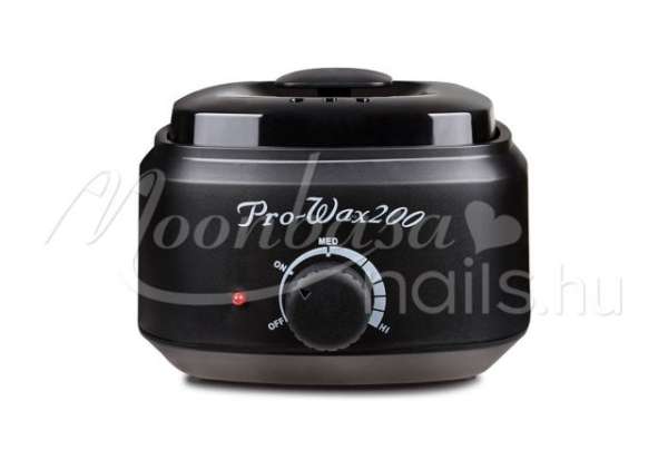 Paraffin melegítő gép  Fekete PRO-WAX200