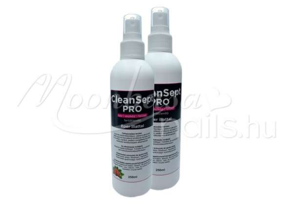 CleanSept Pro - Kéz-, eszköz- és felületfertőtlenítő 2x250ml Eper illatú 