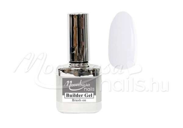 Ecsetes építő zselé 12ml Milky white #104