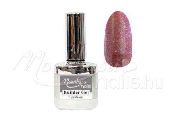 Ecsetes építő zselé 12ml Shimmer sienna #123