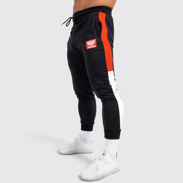 Jogger melegítőnadrág Iron Aesthetics Tricolora, fekete