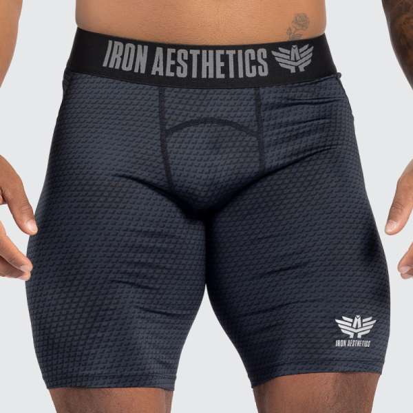 Funkcionális rövidnadrág Iron Aesthetics Evolution, fekete