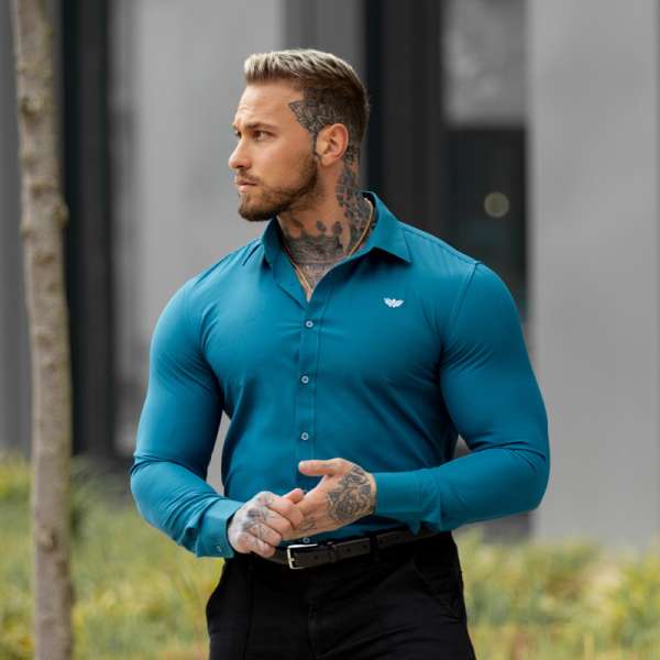 Sztreccs ing Iron Aesthetics Slim Stretch, smaragd