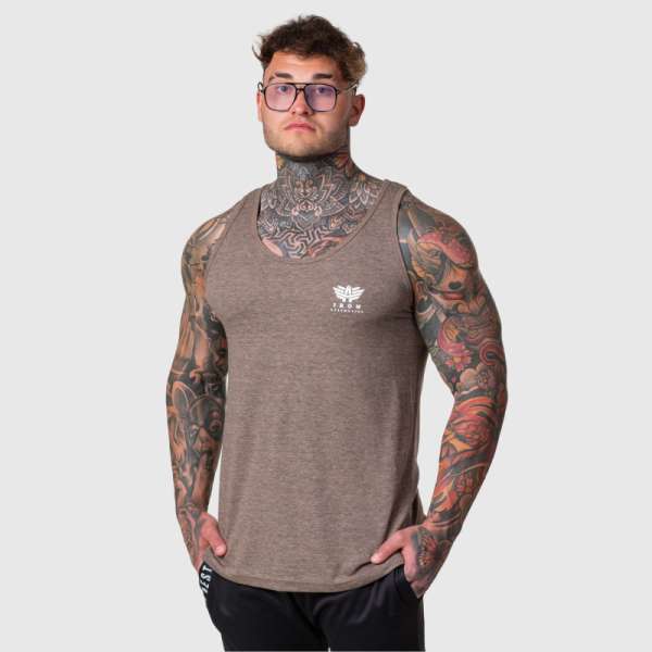 Férfi atléta Iron Aesthetics Ease, barna