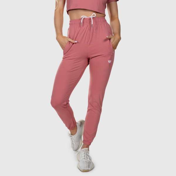 Női melegítőnadrág Iron Aesthetics Euphoria, rózsaszín