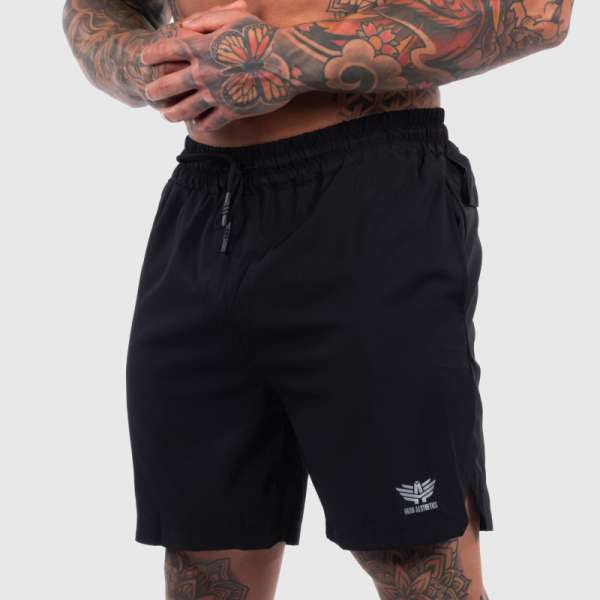 Sportos short Iron Aesthetics Flashlight, fekete