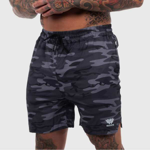 Sportos short Iron Aesthetics Flashlight, terepminta