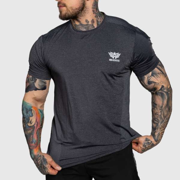 Edzőpóló Iron Aesthetics Victory, fekete