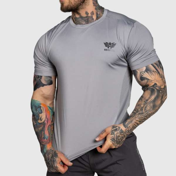 Edzőpóló Iron Aesthetics Victory, szürke