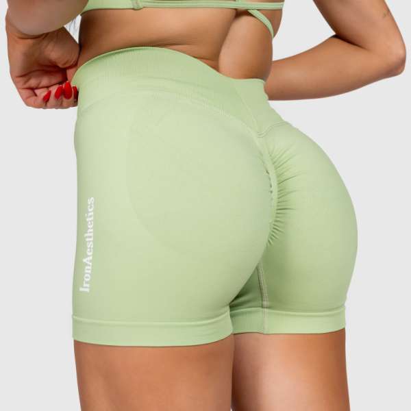 Sportos rövidnadrág Iron Aesthetics Shape, zöld