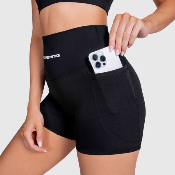 Sportos rövidnadrág Iron Aesthetics Siren, fekete