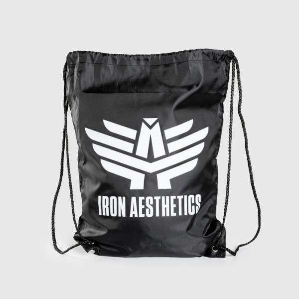 Zsinóros hátizsák Iron Aesthetics Go-To, fekete