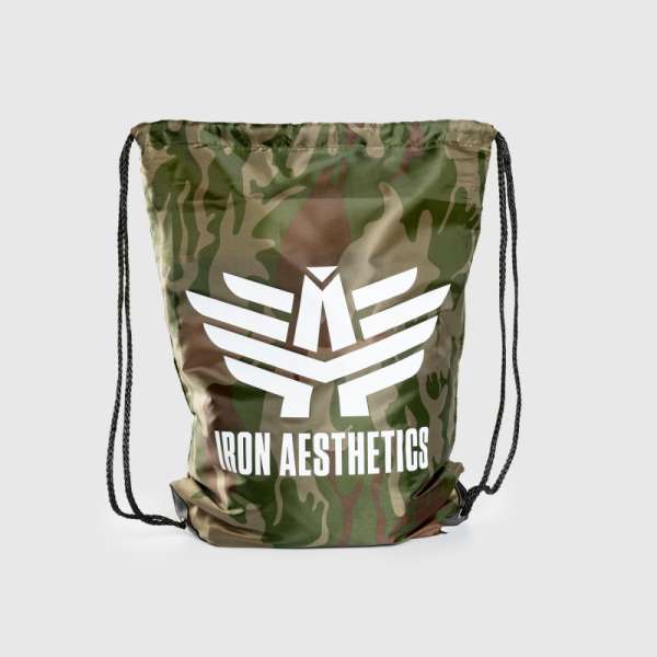 Zsinóros hátizsák Iron Aesthetics Go-To, camo