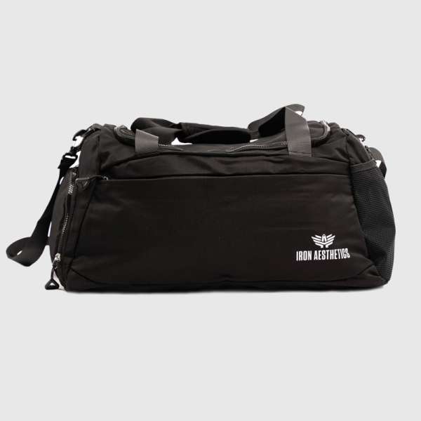 Sporttáska Iron Aesthetics Academy, fekete