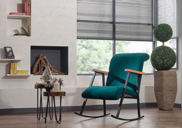 Hintaszék, kék - SWING - Butopêa