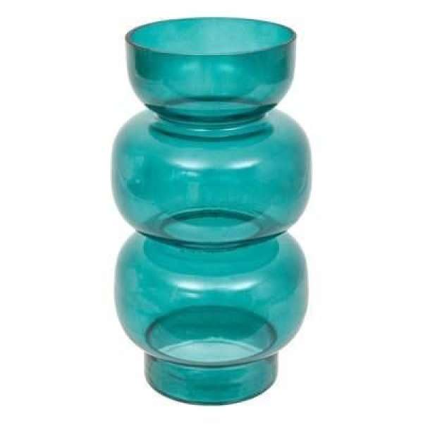 Váza 25 cm türkíz – BOUBOULE - Butopêa