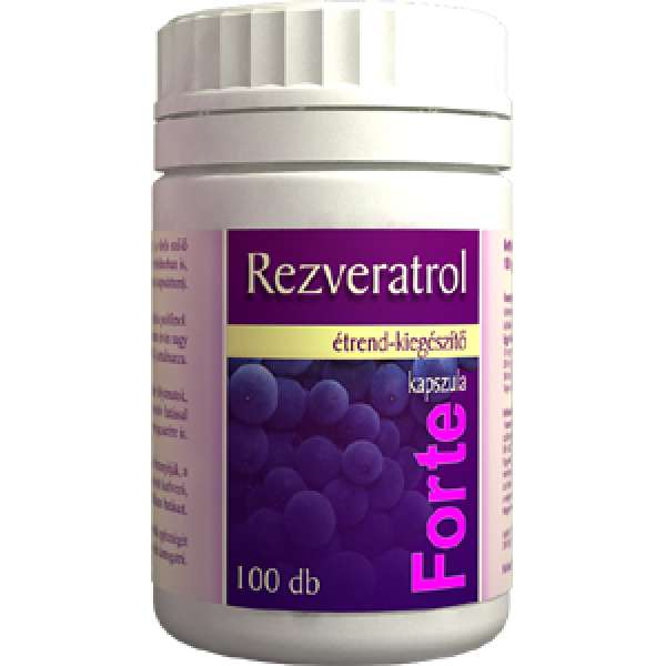 Rezveratrol Forte kapszula, 100db