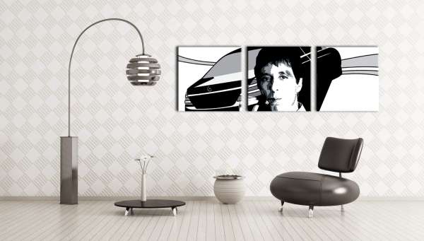 Kézzel festett POP Art festmény AL PACINO 3 darab al9 | különböző méretek