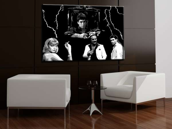 Kézzel festett POP Art festmény AL PACINO 1 db al15 | különböző méretek