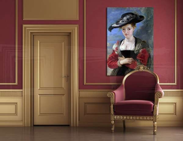 A kép a vásznon LE CHAPEAU DE PAILLE - Peter Paul Rubens REP180