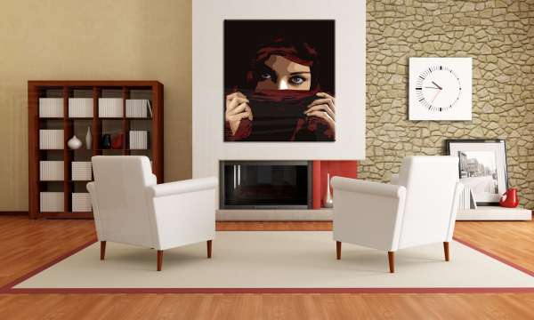 Kézzel festett POP Art festmény Aicha 1 darab aicha | különböző méretek