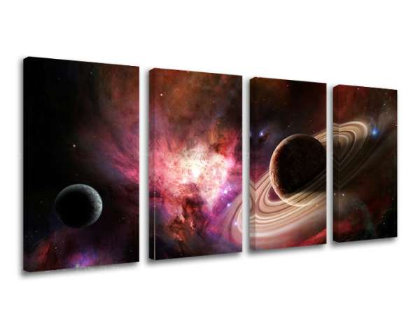 4-részes falfestmény UNIVERSE GA001E41