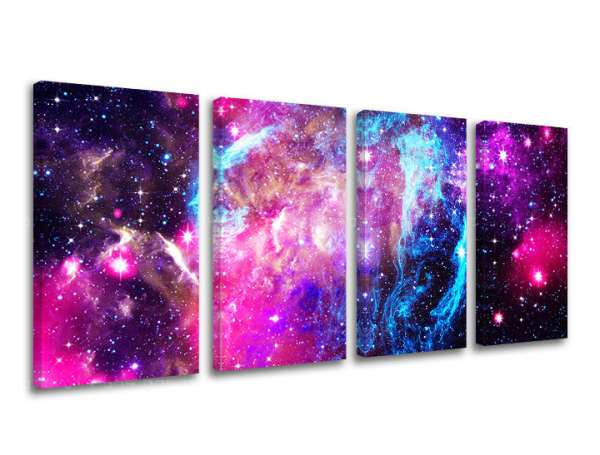 4 részes falfestmény UNIVERSE GA003E41