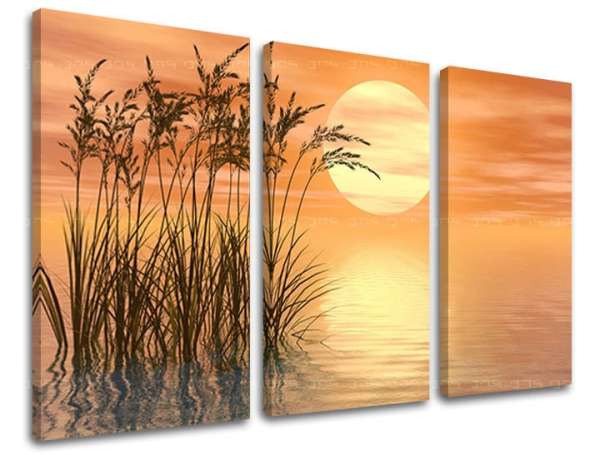 3-részes falfestés ABSTRAKT AB094E30