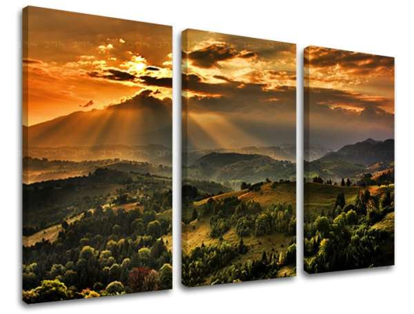 3-részes falfestés LANDSCAPES KR030E30