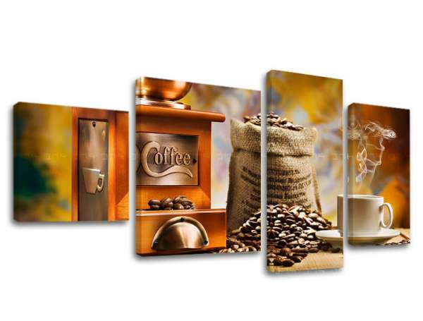 4 részes falfestés Konyha KU041E40