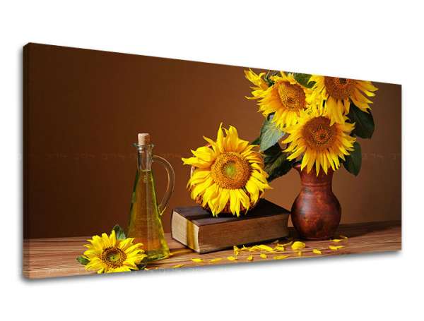 Falfestmény PANORÁMA VIRÁGOK KV038E13