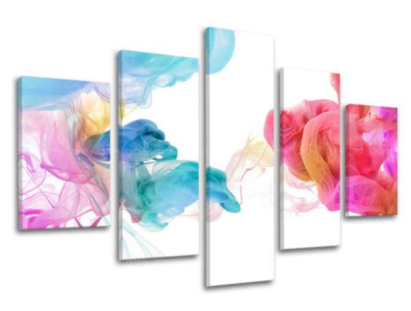 5 részes falfestés ABSTRAKT XOBAB075E50 XOBAB075E50