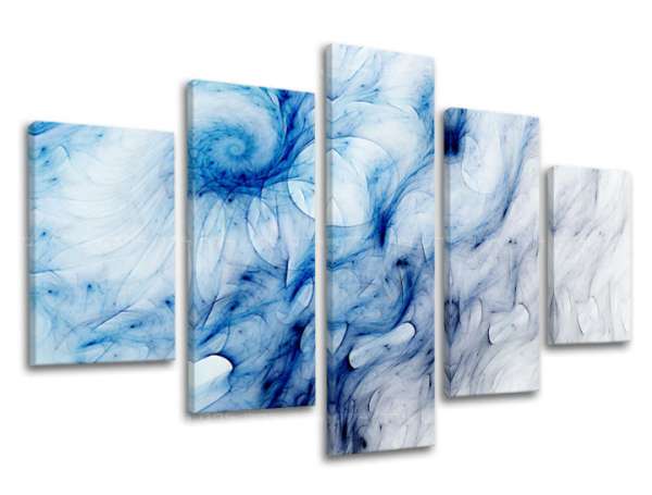 5 részes falfestés ABSTRAKT XOBAB078E50 XOBAB078E50