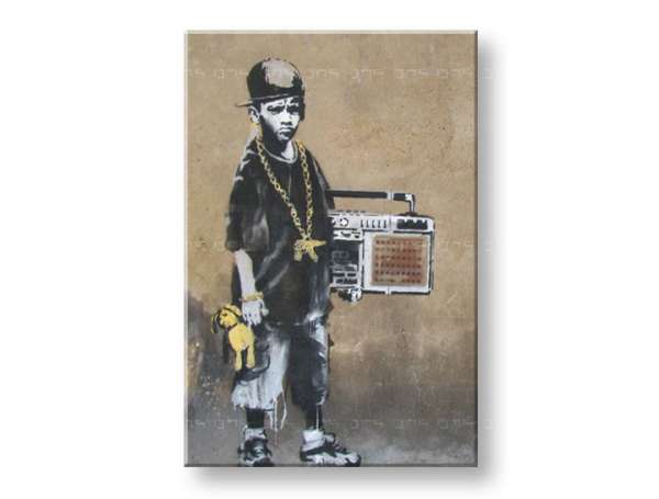 A kép vásznon 1 db Street ART - Banksy