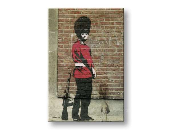 A kép vásznon 1 db Street ART - Banksy
