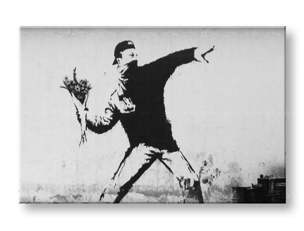 A kép vásznon 1 db Street ART - Banksy