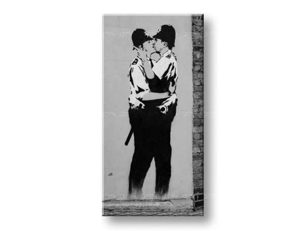 A kép vásznon 1 db Street ART - Banksy