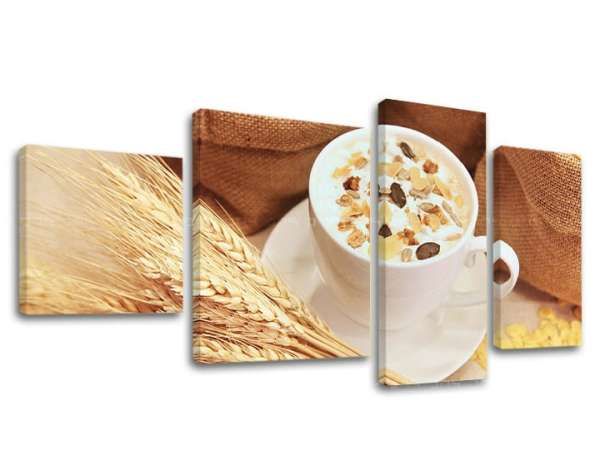 4 részes falfestés Konyha KU026E40