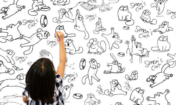 Gyermek tapéta festéshez TMDE003