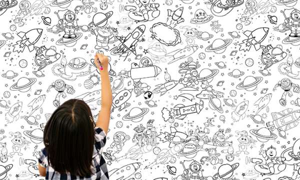 Gyermek tapéta festéshez TMDE004