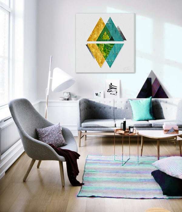 Falfestmény Kontextus és Echo / Dan Johannson DJ014E1