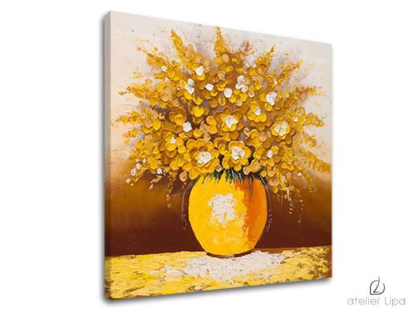 Szerzői reprodukció vászonra FLOWERS XOBDA032E1