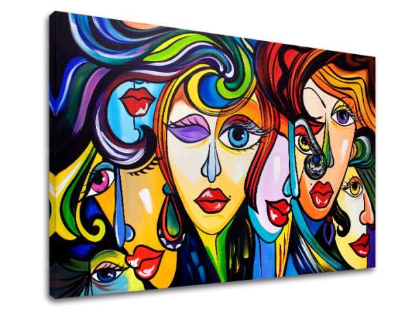 Szerzői reprodukció vászonra NŐ XOBAM010E1