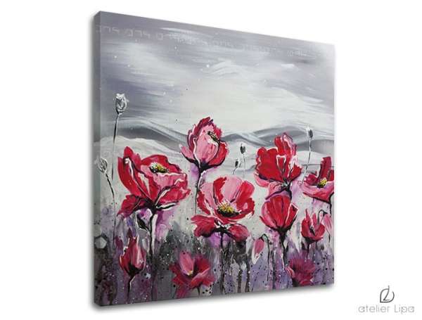 Szerzői reprodukció vászonra FLOWERS XOBAM031E1