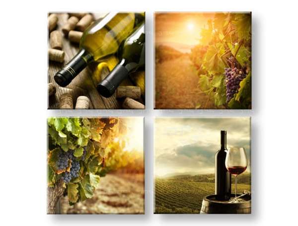 Falfestmény Találkozó a szőlőben 4 rész XOBKOL16E42