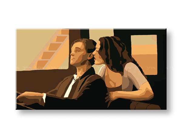 Kézzel festett POP Art festmény TITANIC 1 darab tt | különböző méretek