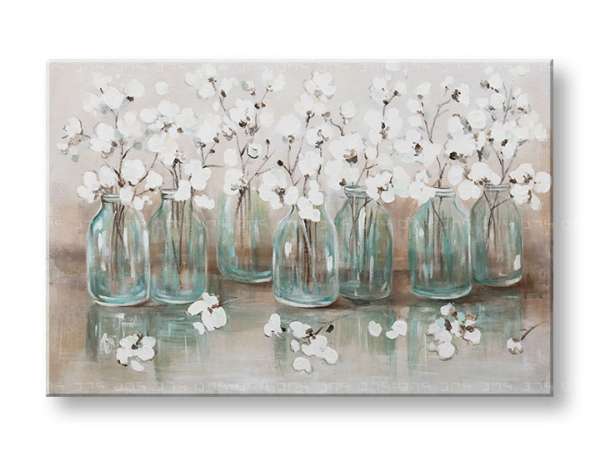 Festett falikép FLOWERS 1 rész YOBCWFFL085 - 120x80 cm | különböző méretek